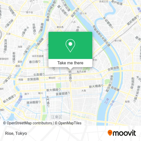 Rise map