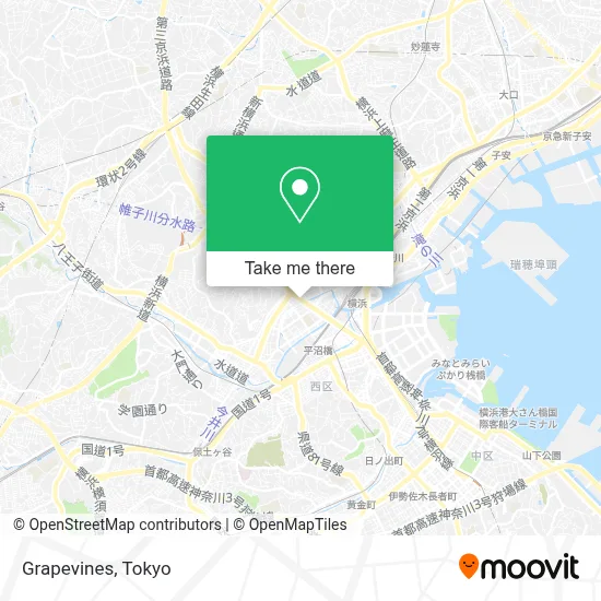 Grapevines map