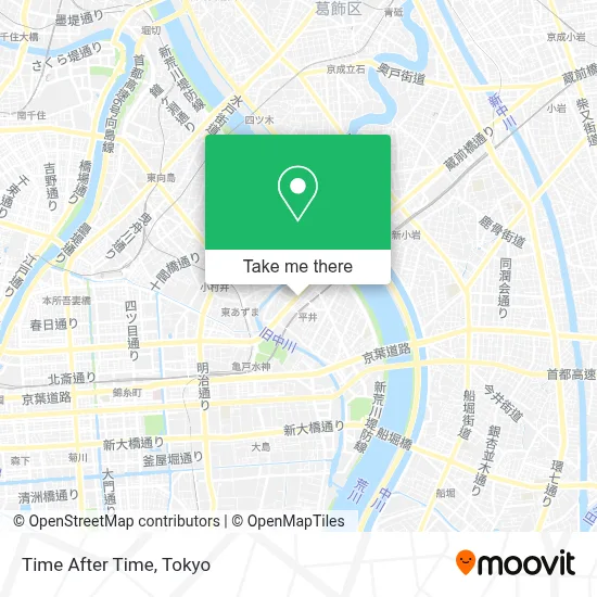 Time After Time map