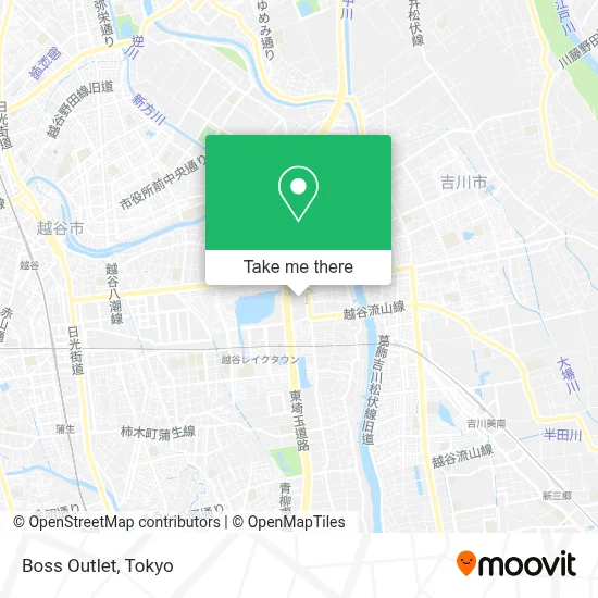 Boss Outlet map