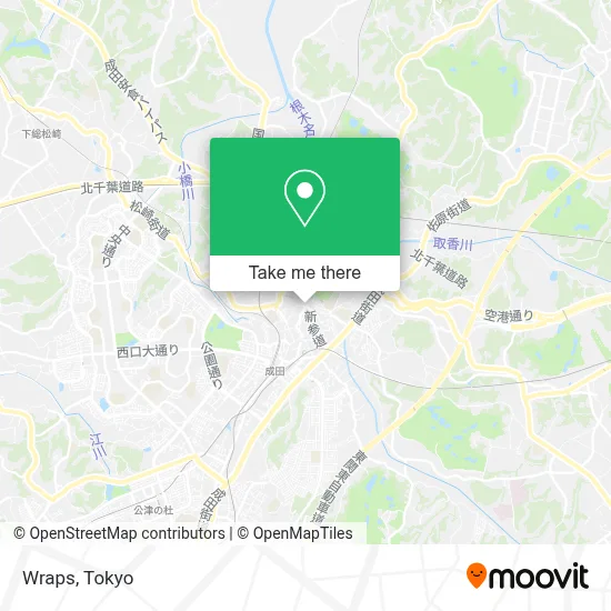 Wraps map