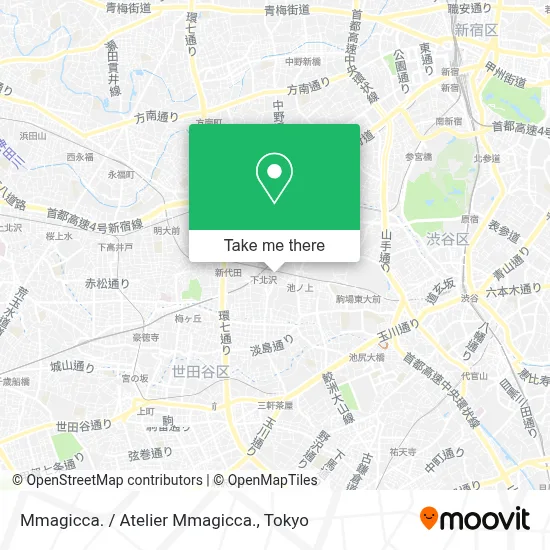 Mmagicca. / Atelier Mmagicca. map
