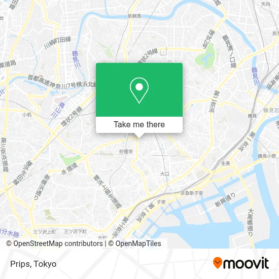 Prips map
