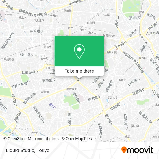 Liquid Studio map
