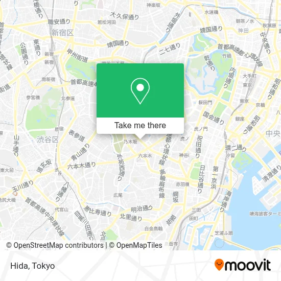Hida map