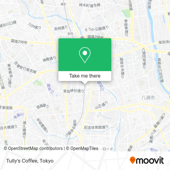 Tully's Coffee map