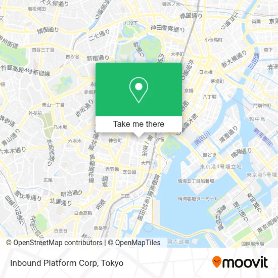 Inbound Platform Corp map