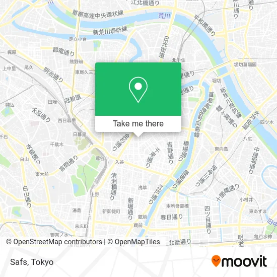 Safs map