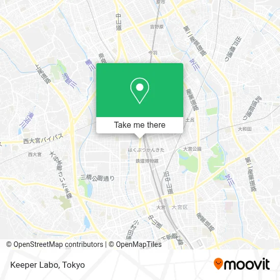 Keeper Labo map