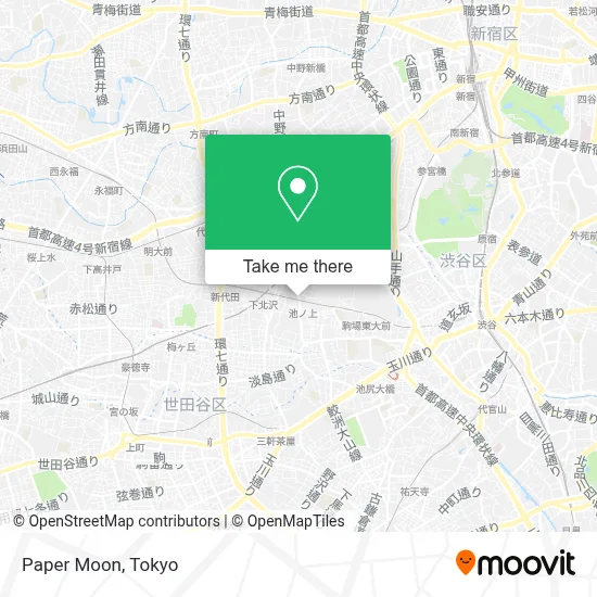 Paper Moon map