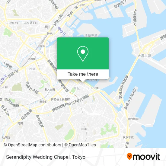 Serendipity Wedding Chapel map