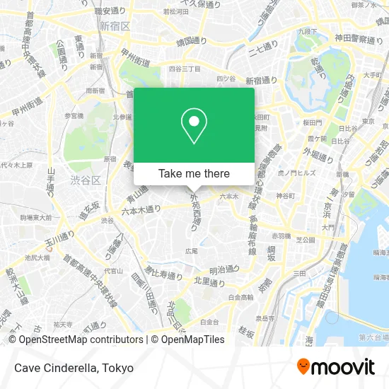 Cave Cinderella map
