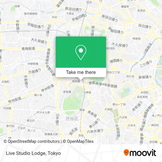 Live Studio Lodge map