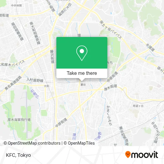 KFC map