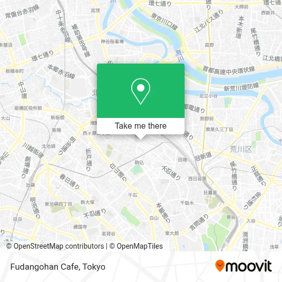 Fudangohan Cafe map