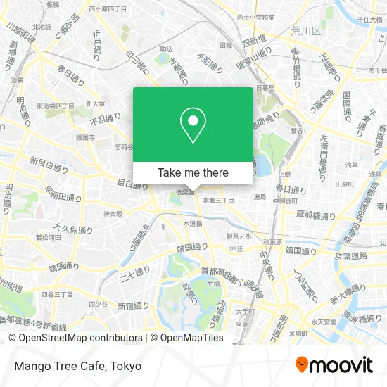 Mango Tree Cafe map
