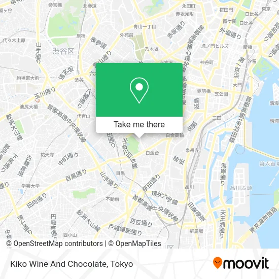Kiko Wine And Chocolate map