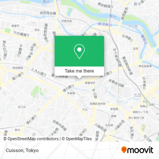 Cuisson map