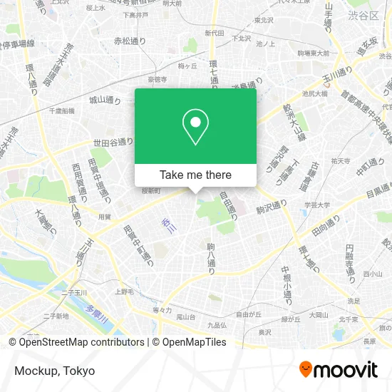 Mockup map