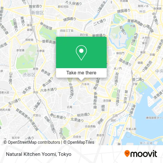 Natural Kitchen Yoomi map