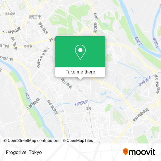 Frogdrive map