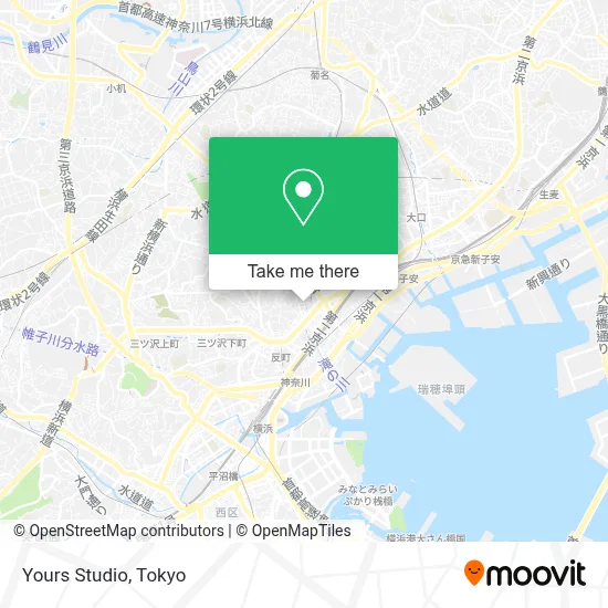 Yours Studio map