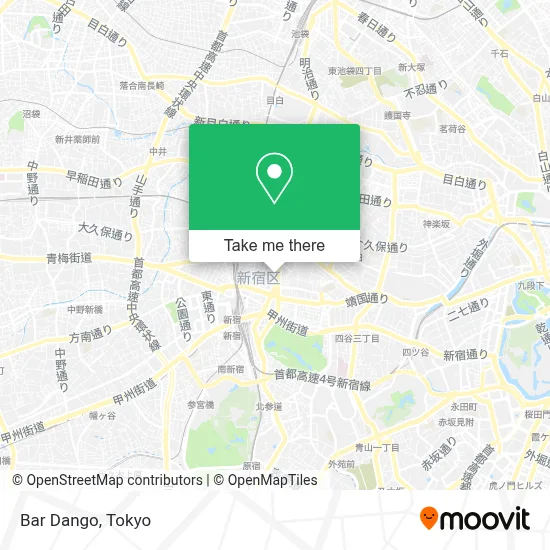 Bar Dango map