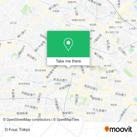 D-Four map