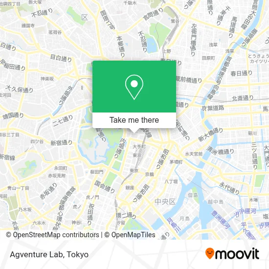 Agventure Lab map