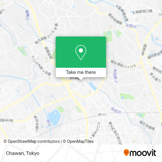 Chawan map