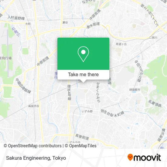 Sakura Engineering map