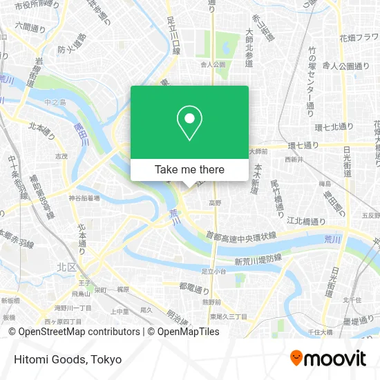 Hitomi Goods map