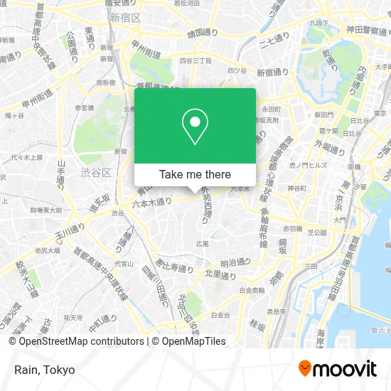 Rain map