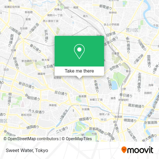 Sweet Water map