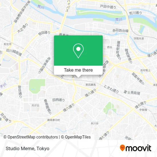 Studio Meme map