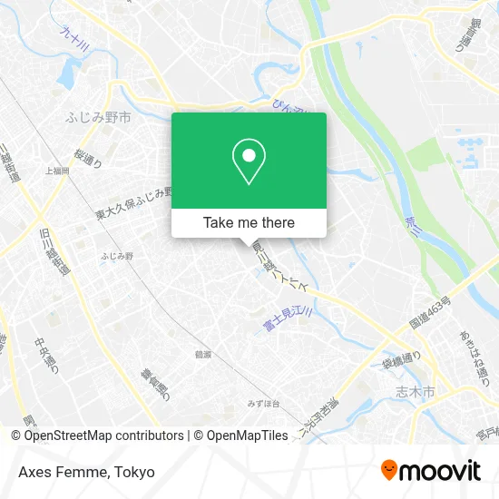 Axes Femme map