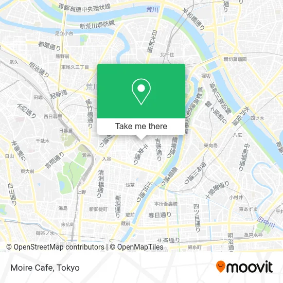 Moire Cafe map