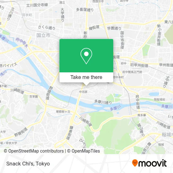 Snack Chi's map