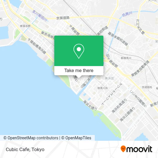 Cubic Cafe map
