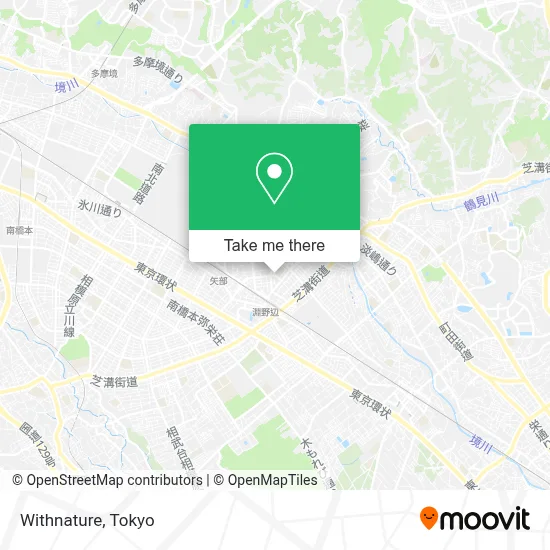 Withnature map