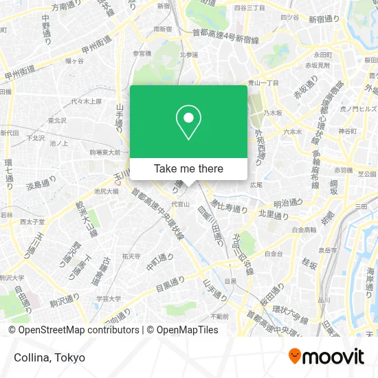 Collina map