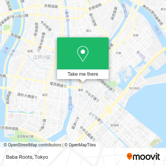 Baba Roots map