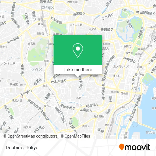 Debbie's map