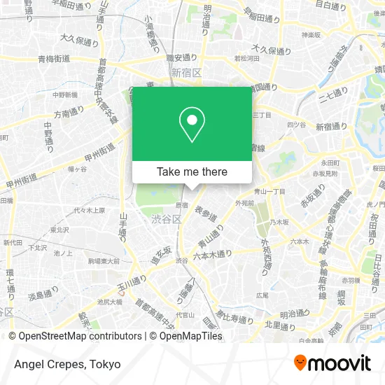 Angel Crepes map