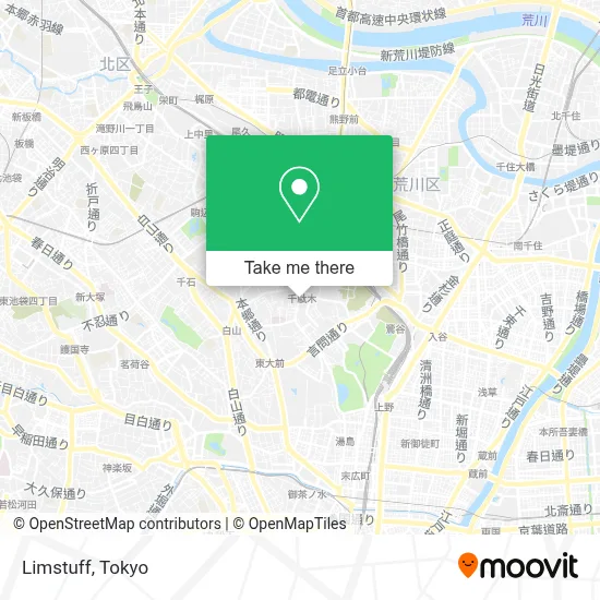 Limstuff map