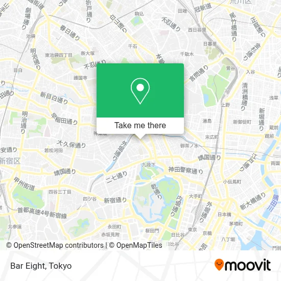 Bar Eight map
