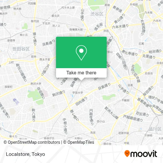 Localstore map