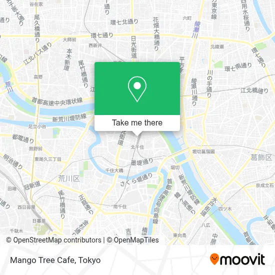 Mango Tree Cafe map