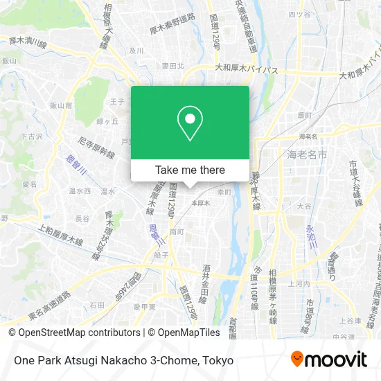 One Park Atsugi Nakacho 3-Chome map
