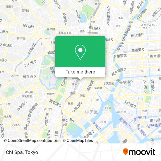 Chi Spa map